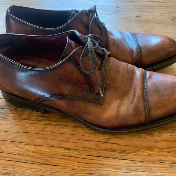 Magnanni For Neiman Marcus Oxford Cap Toe 8 1/2 very good condition main image 8